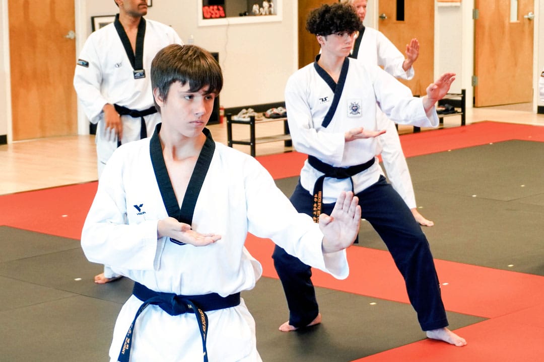 Martial arts training for teens ages 13&ndash;17 building focus, discipline, and confidence in Peachtree City