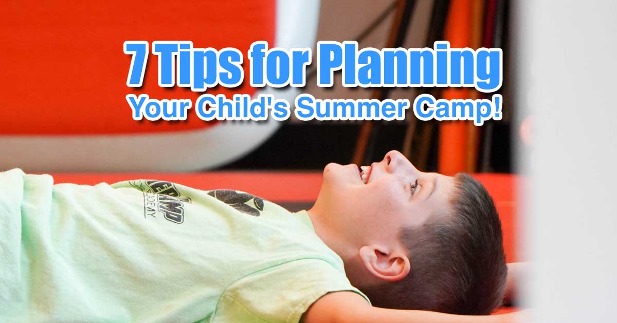 prepare your child summer camp