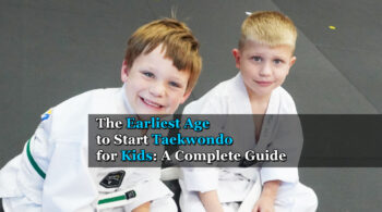 The Earliest Age to Start Taekwondo for Kids: A Complete Guide