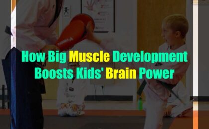 how big muscle development boots kid's power