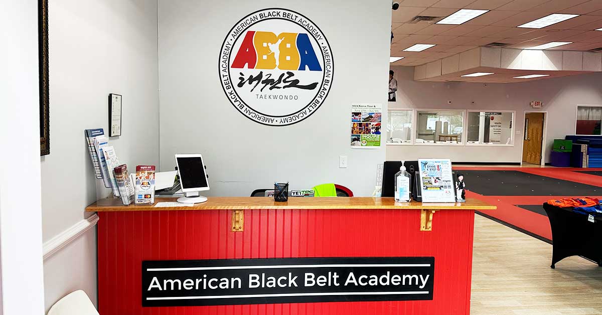 Front Desk at American Black Belt Academy in Peachtree City