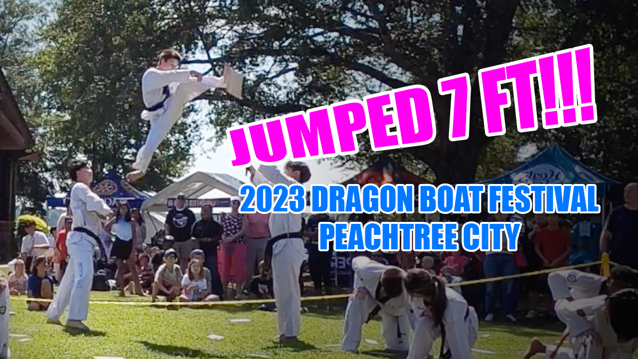 A Martial Arts Kid Jumped 7ft at Dragon Boat Festival Peachtree City